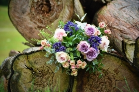 Pastel country garden